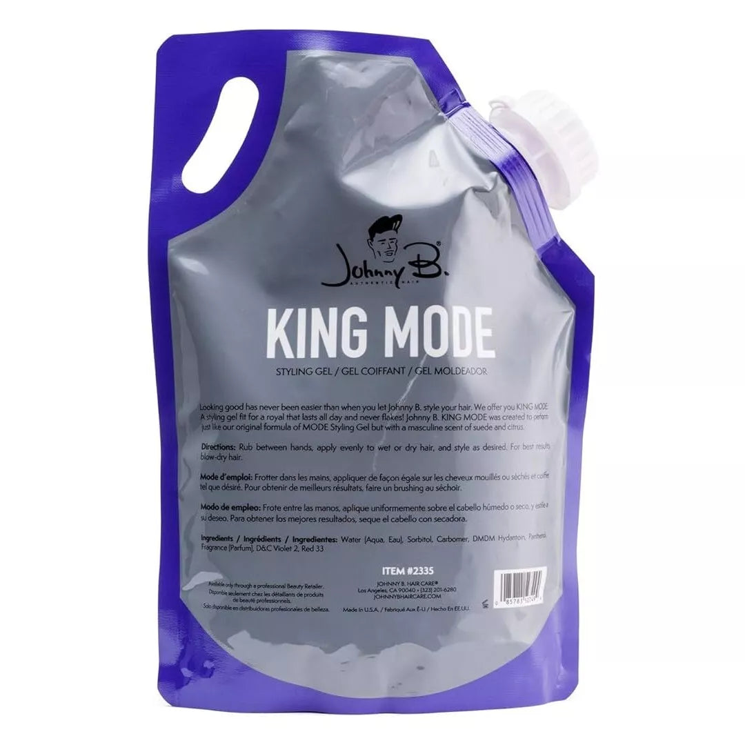 Johnny B King Mode Styling Gel Refill Bag 32 OZ