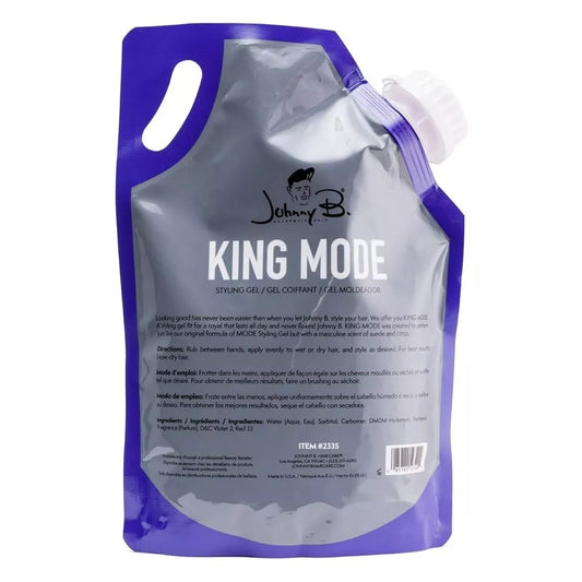 Johnny B King Mode Styling Gel Refill Bag 32 OZ