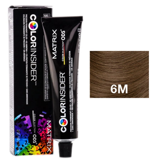 Matrix Colorinsider permanent hair color 6M Light Brown Mocha 2oz