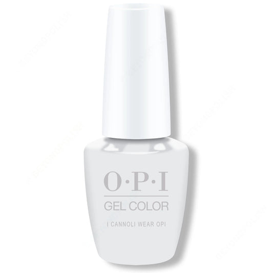 OPI GelColor Soak Off GEL Nail Polish Top Base 0.5 oz I Cannoli Wear Opi
