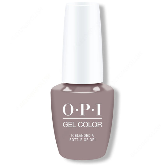 OPI GelColor Soak Off GEL Nail Polish Top Base 0.5 oz Icelanded A Bottle of Opi