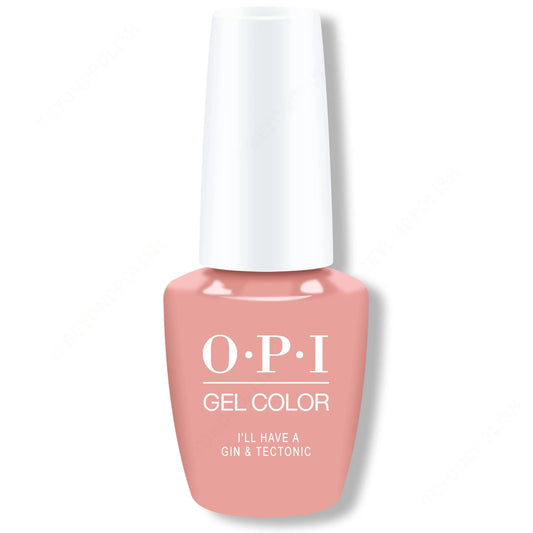OPI GelColor Soak Off GEL Nail Polish Top Base 0.5 oz I’ll Have A Gin & Tectonic