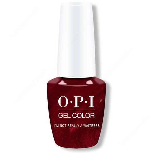 OPI GelColor Soak Off GEL Nail Polish Top Base 0.5 oz I’m Not Really A Waitress