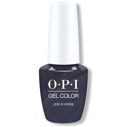 OPI GelColor Soak Off GEL Nail Polish Top Base 0.5 oz Less Is Norse