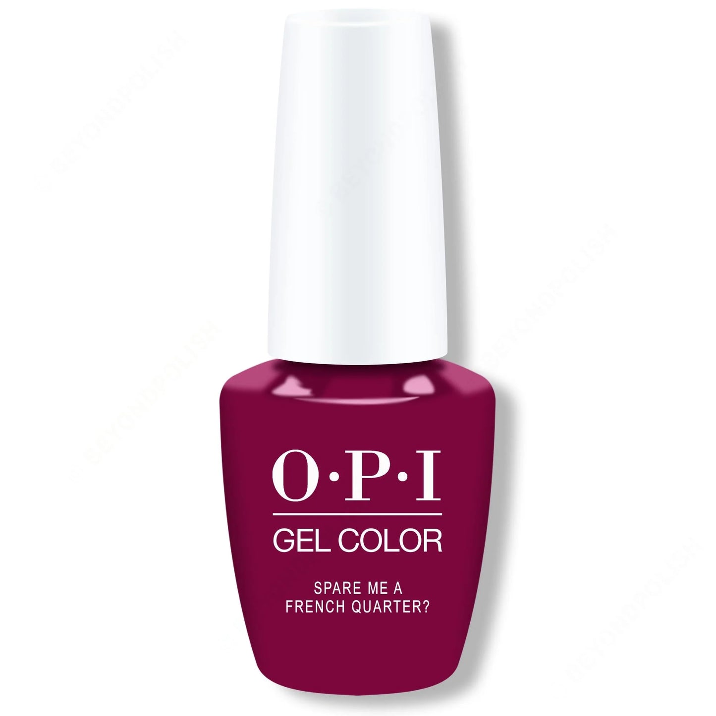 OPI GelColor Soak Off GEL Nail Polish Top Base 0.5 oz Spare Me a French Quarter?