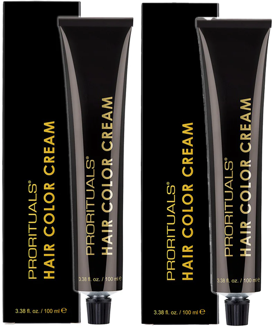 2 Pack Prorituals 4RM 4.5 Medium Mahogany Chestnut Hair Color 3.38 oz tube