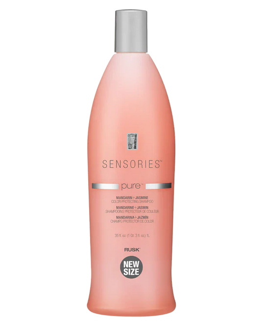 Rusk Sensories PURE Mandarin+Jasmine Color-Protecting Shampoo 35oz