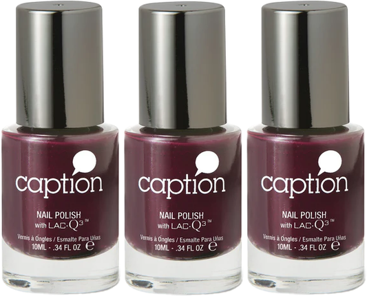 3 pack Young Nails Caption Effects & Nail Polish 0.34 oz Regret Is Over Rated
