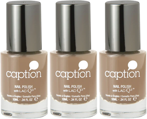 3 pack Young caption polish .34fl oz Hug It Out