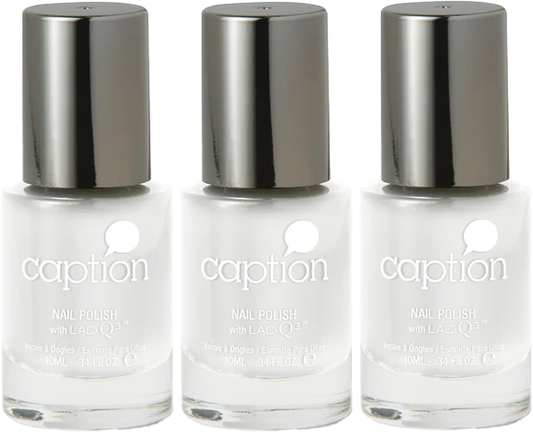 3 Pack Young Nails Caption Polish .34fl oz Keep It Simple