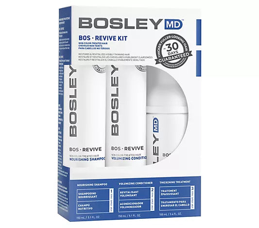Bosley Revive Kit Non Color Treated Hair Restores and Revitalizes