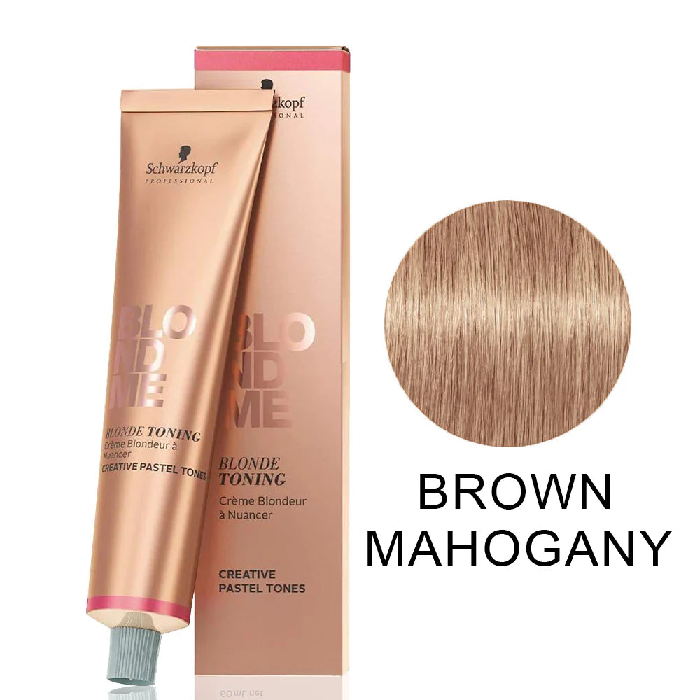 Schwarzkopf BlondMe Blond Enforcing Lift & Blend LB Brown Mahogany 2.02 oz