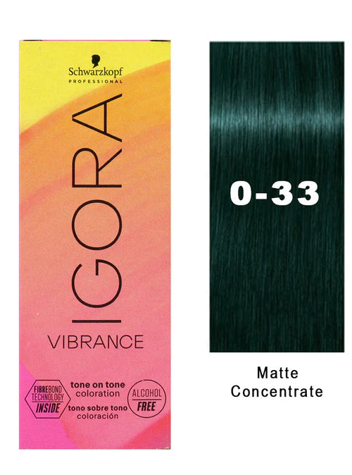 Igora Vibrance 0-33 Matte Concentrate 2.02 oz Color