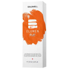 Goldwell Elumen Play Semi Permanent Hair Color 4 oz - Orange