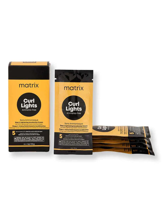 Matrix Curl Lights Step 2 Lightening Accelerator Cream 6 Ct 1 oz.