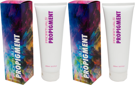 2 Pack Prorituals Propigment Yellow Hair Color 8.5 oz