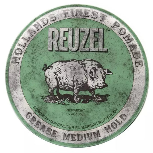 Reuzel Grease Medium Hold Pomade 4 oz
