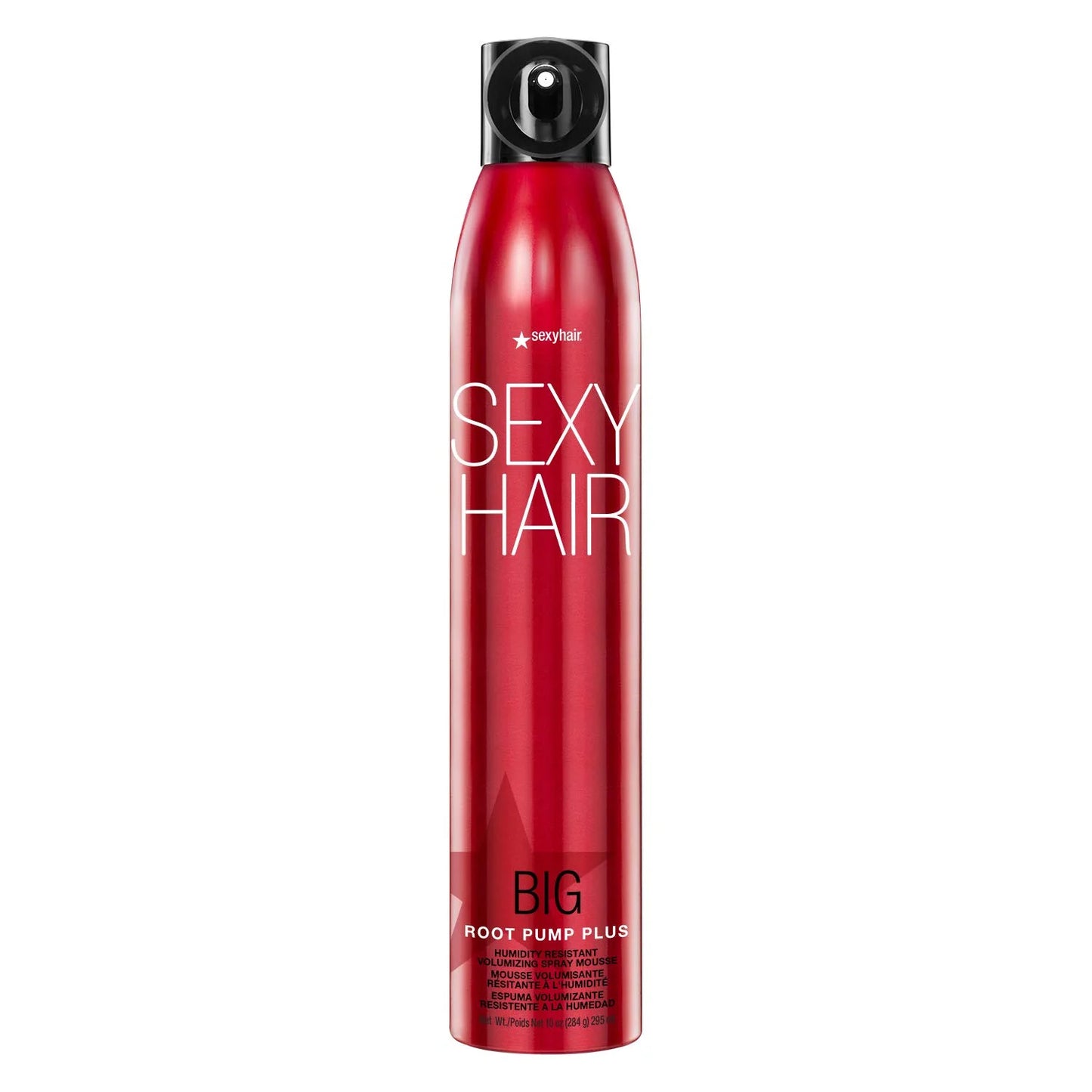 SexyHair Big Root Pump Plus Humidity Resistant Volumizing Spray Mousse 10 oz