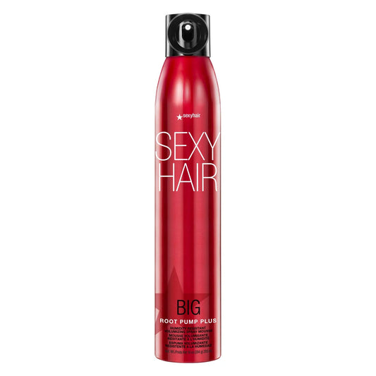SexyHair Big Root Pump Plus Humidity Resistant Volumizing Spray Mousse 10 oz