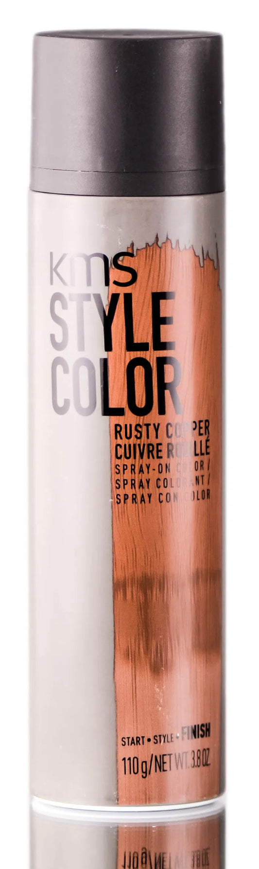 Kms style color rusty copper 3.8 oz spray