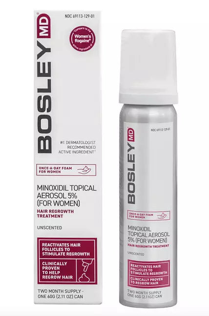 Bosley MD Women’s Regrowth Foam 2.11 oz