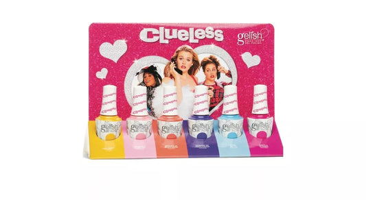 Gelish Clueless 6 Count Collection and Display