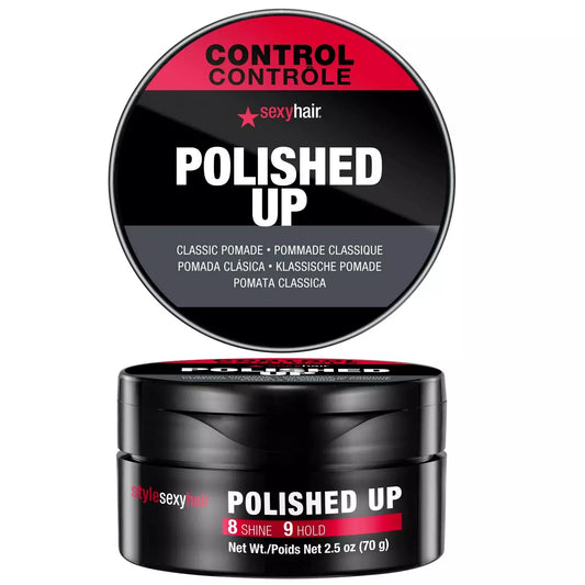 2 Pack SexyHair Control Polished Up Classic Pomade 2.5 oz