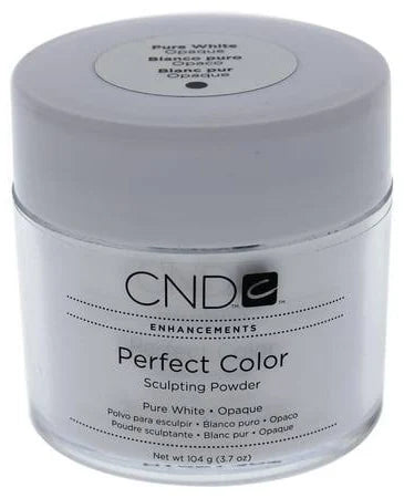 CND Enhancements Perfect Retention+ Sculpting Powder 3.7 oz 104g Pure White